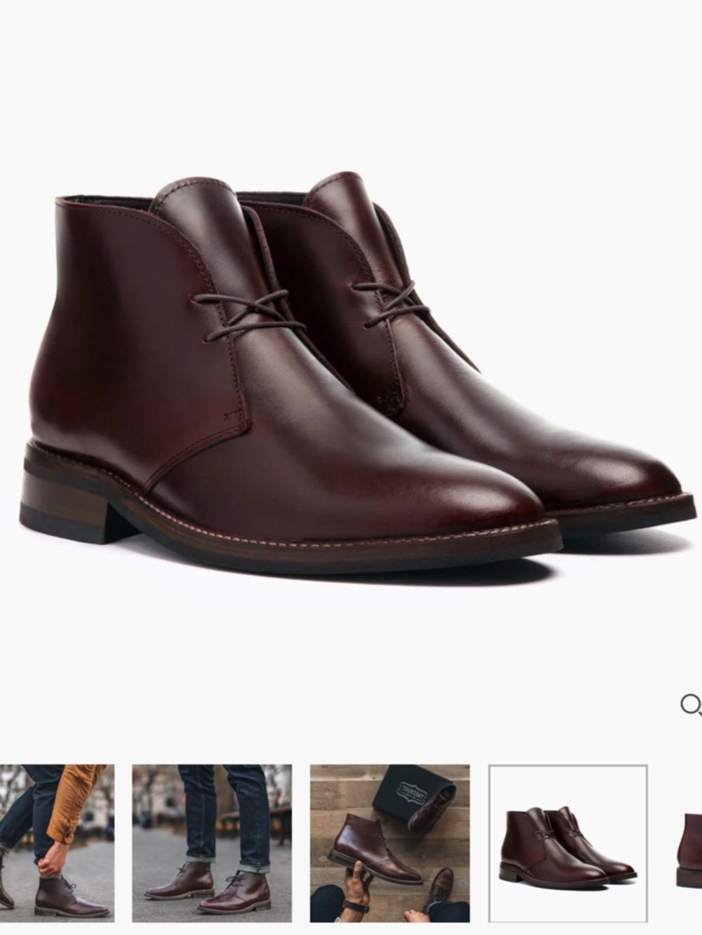 Thursday Boots Co. Men’s Scout Chukka Sz 10 Brown Excellent